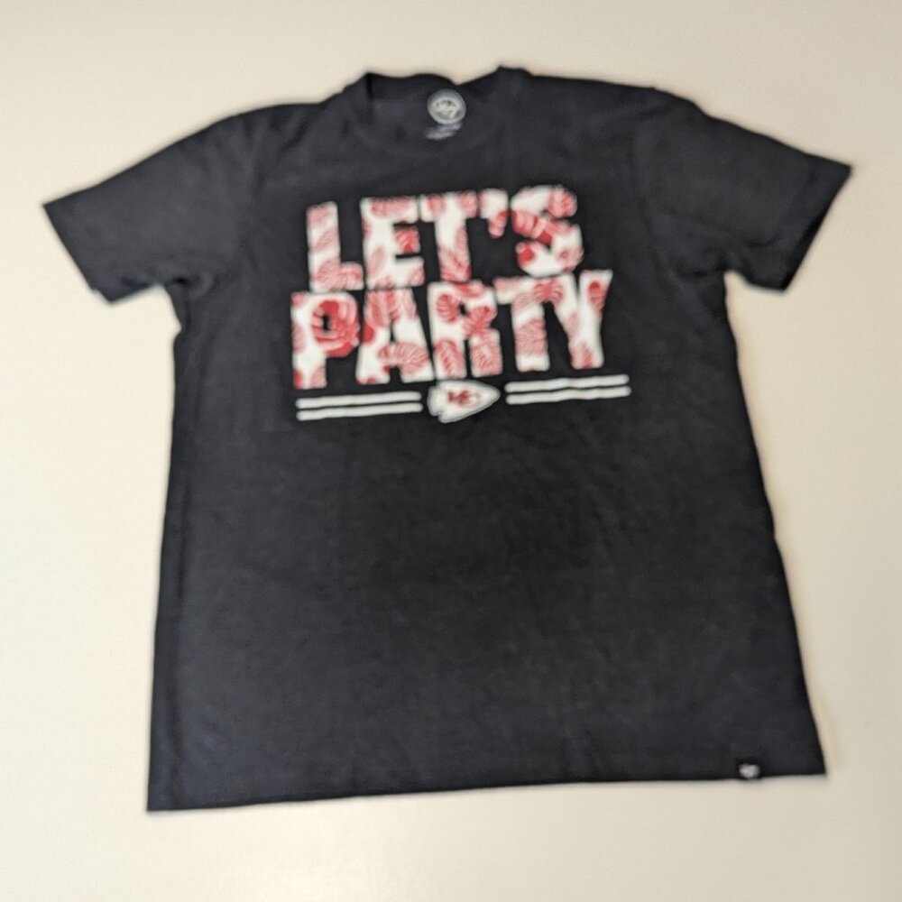 '47 Brand Dark Gray Chiefs Tee Size Small